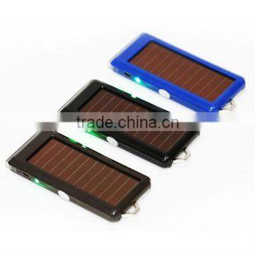 Portable solar charger power bank for mobile