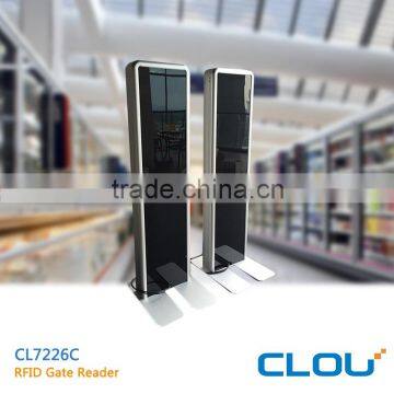 For entrance uhf rfid gate system with fixed reader antenna