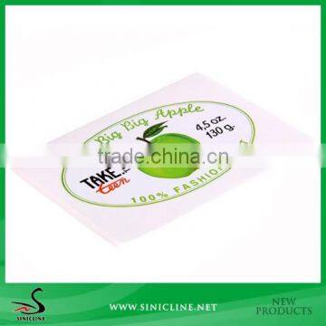 Sinicline Custom Paper Sticker for Fruit Package