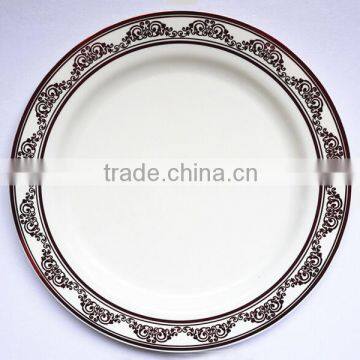 6'' Disposable PS Plate With Silver Rim photo-3