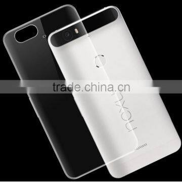 Transparent Clear Ultra Thin TPU Mobile Phone Case Cover for Huawei Nexus 6P
