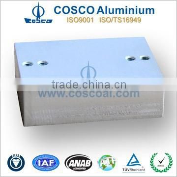 Extruded aluminium wall mounted box