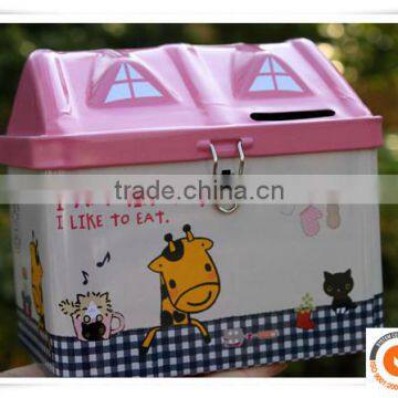 House Tins wholesale metal box/house tin can