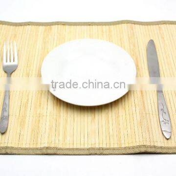 LBY natural bamboo dining table mat (A)