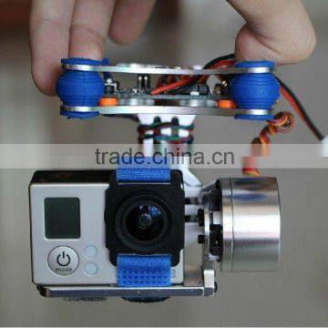 Phantom Gopro Brushless Camera Gimbal w/Motors &Controller for Aerial movie Y00044