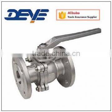 API Cast Steel A216WCB or Stainless Steel Ball Valve With Flange Ends ANSI 150LB 300LB 600LB