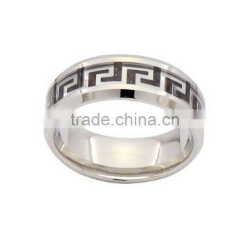 Cool Titanium Rings for Men,antique Enamel Ring Jewelry photo-3