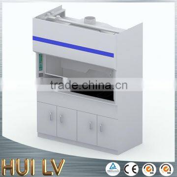 CE ISO TUV certificated PP and stainless steel chemistry laboratory furniture equipment fume cupboards
