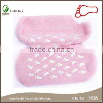 Colorful Cotton Spa Gel Socks for Foot Care, Crack Foot Treatment Gel Socks photo-3
