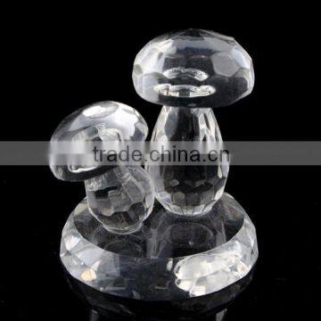 cute crystal mushroom figurines