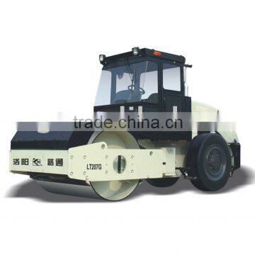 Tyre drive single drum vibratory road roller