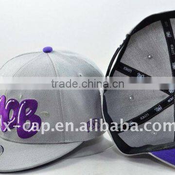 Snapback Flat Brim Baseball Cap
