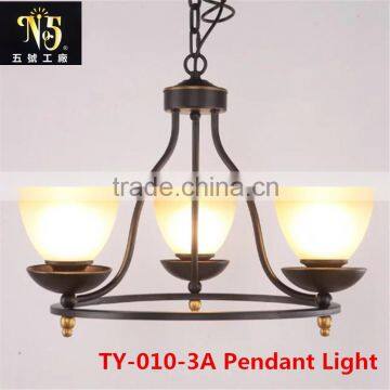 Hot Salable Iron Light With Flower Lampshade For Dining Room For Home With Factory