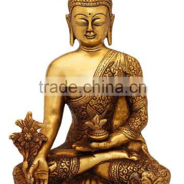 Sitting Medicine Buddha 8"