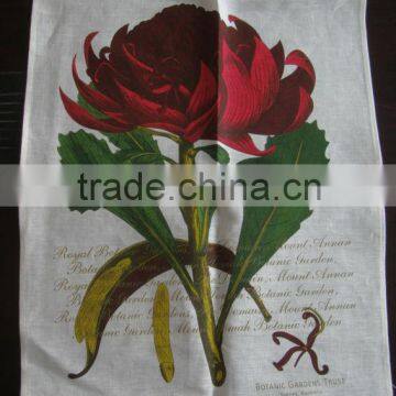 Kitchen Textile Printed Tea Towel for Home Decoration Linen Tea Towel and Cotton Tea Towel for Promotion and Gift photo-5