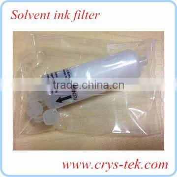Fast easy solvent ink filter white color
