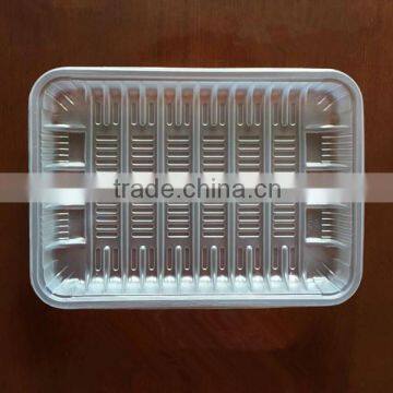 Polypropylene disposable supermarket fruit packaging trays