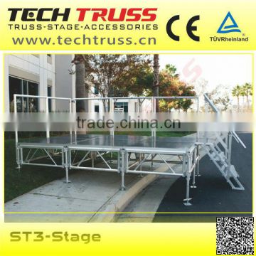 ST3-04 Stage Adjustable Portable Stage Platform For Outdoor concert