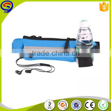 custom neoprene sport travel water bottle waist bag