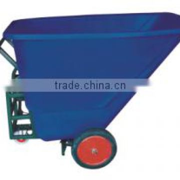 Multifunctional Plastic Type Hotel/public place cart trolley waste garbage Small Single buckets mop wringer trolley with wheel