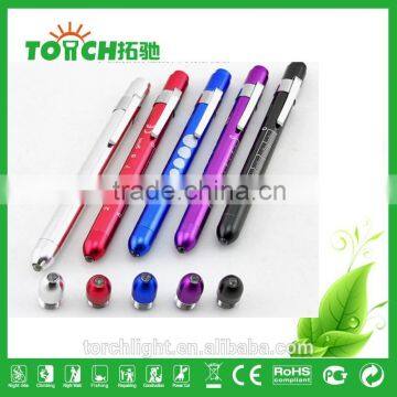 Mini Cheap Aluminum Mini Cute Portable Engraved Doctor Pen Light for Promotion Gift