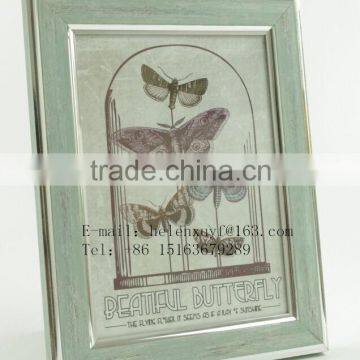 high quality handmade 4x6" PVC photo frame with back stand