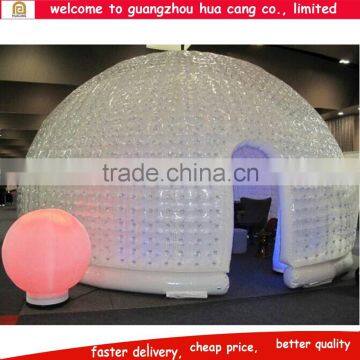 Giant projection dome inflatable tent for trade shows or advertising activities