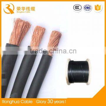 Super Flex Stranded Copper Conductor Black Rubber Insulated Rubber Cable photo-2