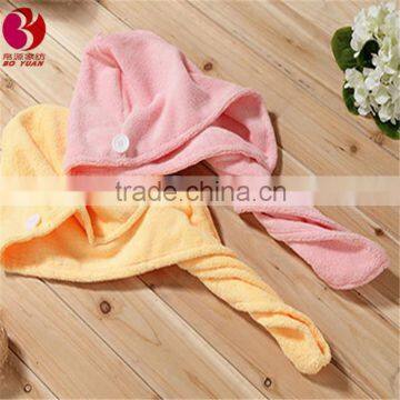 2016 New Microfiber Magic Drying Turban Wrap Towel/Hat/Cap Hair Dry Quick Dryer Bath Salon