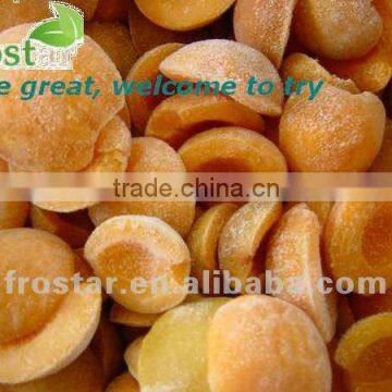 Top quality IQF apricot halves