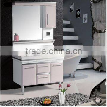 New design pvc bathroom cabinet/hanging bathroom cabinets/Mini bathroom cabinet