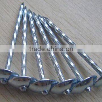 Roofing Nails With Umbrella Head For Construction