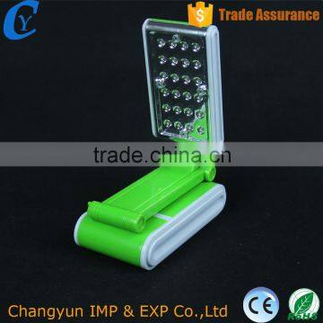 Green Plastic Office Reading Lamp Modern Fashion Led Table Lamp