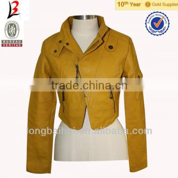 Fashion women leather jacket