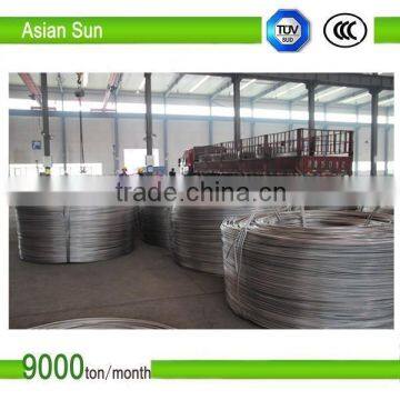 EC Grade Bare 1350 Type,ISO Certificate Aluminum Wire Rod 15mm for Cable Purpose