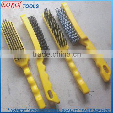 plastic handle steel wire brush