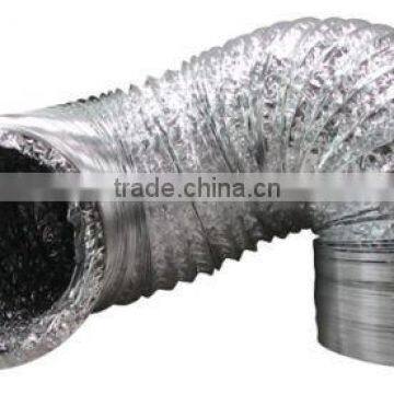 A/C Systems Flexible Aluminum Exhaust Ducting pvc jacket duct hose