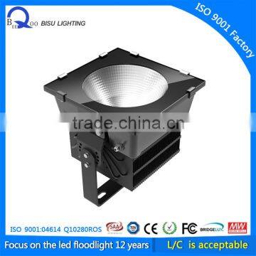 Stadium lights BQ 500W led flood light ,IP65 with 3years warranty, MW driver