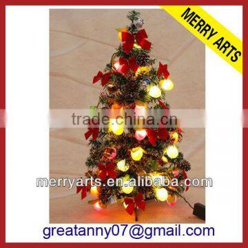 China top wholesale 2ft (60CM) led spiral outdoor decorated and lighted twig christmas trees