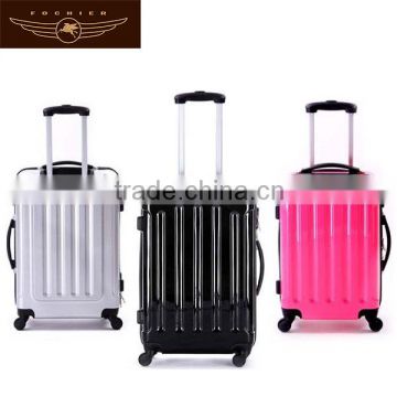 abs pc hard name brand eminent travel luggage suitcase