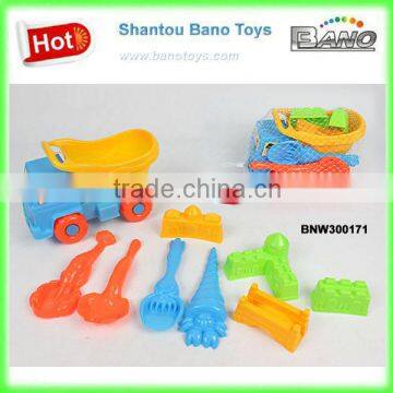 Sand Beach Toy Beach Car Set 9pcs BNW300171