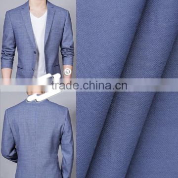 SDL27627 New material classical twill design plain dyed suiting fabric for men's ware