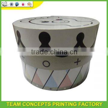 Round Luxury Cardboard Gift Packaging Box Set photo-2
