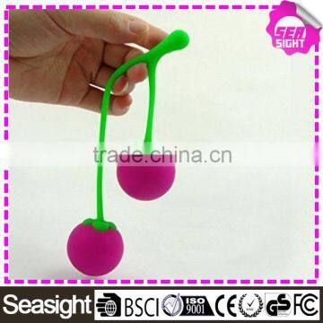 Premium Charming Cherries Silicone Kegel Balls Exercisers for Women
