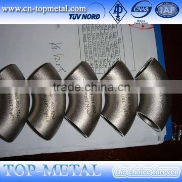 90 degree stainless elbow