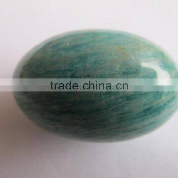 Semi precious stone Amazonite eggs for women Kegel exercises use