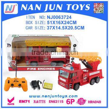 Aerial Ladder Truck Toys rc Car Radio Control Car for Kids High Quality