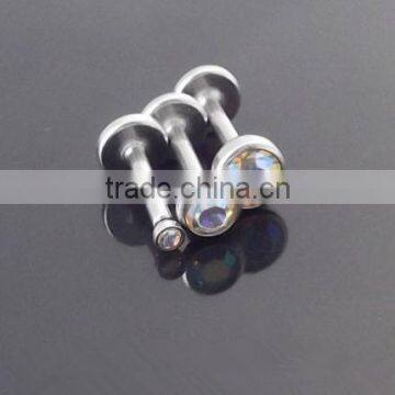 AB Crystal Cartilage Tragus Helix Piercing Stud