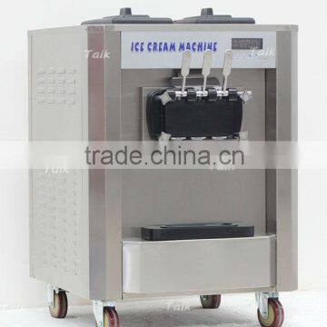 LED display table top ice cream machine with CE and low price