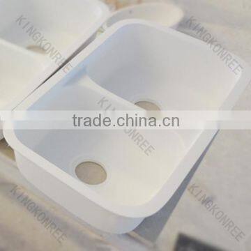 European Style Double Sink Bathroom Vanities , Bathroom Solid Surface Sink photo-3